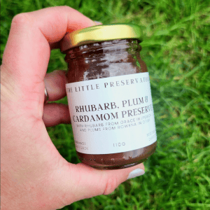 Rhubarb, Plum & Cardamom Preserve (110g)