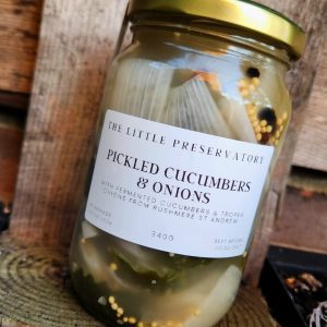 Pickled Cucumbers & Onions (Aug ’26)